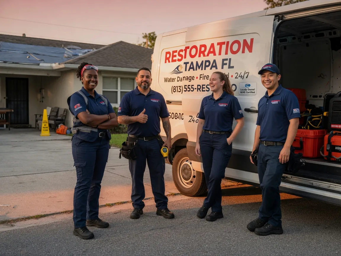 Water Damage Restoration company in Newtown, PA